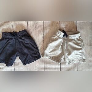 Lot 2 Toddler Boy Shorts 2T Hollywood The Jean People Navy Gray